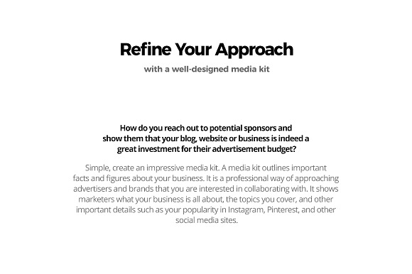 Magazine Media Kit Template in Social Media Templates - product preview 6