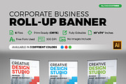 Corporate Business Roll-up Banner