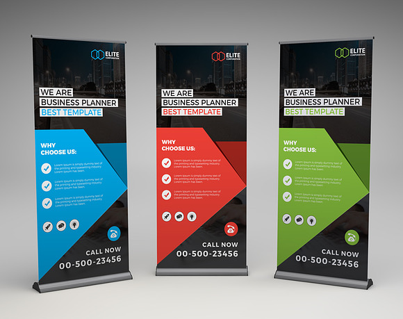 Corporate Business Roll-up Banner in Templates - product preview 1