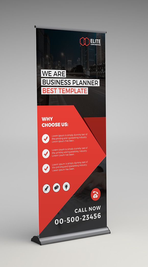 Corporate Business Roll-up Banner in Templates - product preview 3