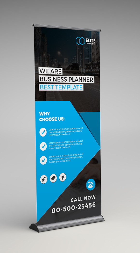 Corporate Business Roll-up Banner in Templates - product preview 4