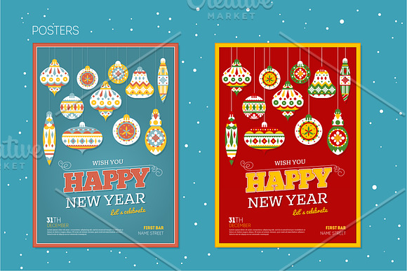 Christmas & New Year Design kit in Illustrations - product preview 2