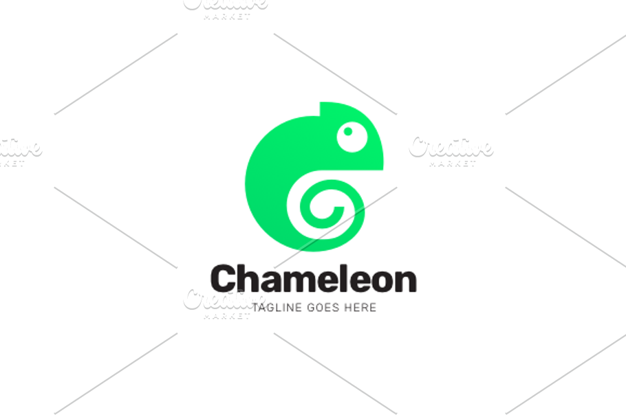 Chameleon logo in Logo Templates - product preview 8