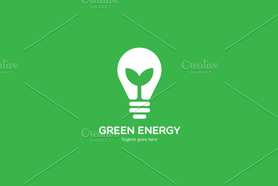 Green energy logo in Logo Templates - product preview 8