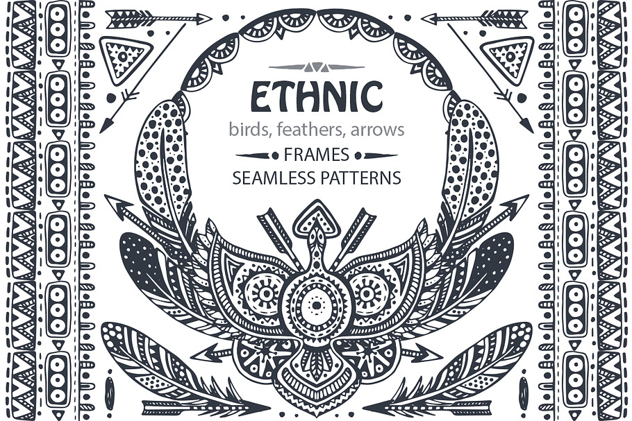 Ethnic graphic collection