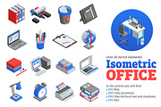 Isometric Office Tools