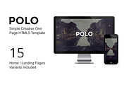 POLO - One Page Parallax Template