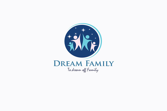 Dream Family People Logo in Logo Templates - product preview 2