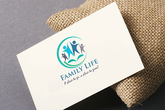 Family Life in Logo Templates - product preview 1