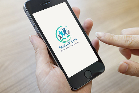 Family Life in Logo Templates - product preview 2