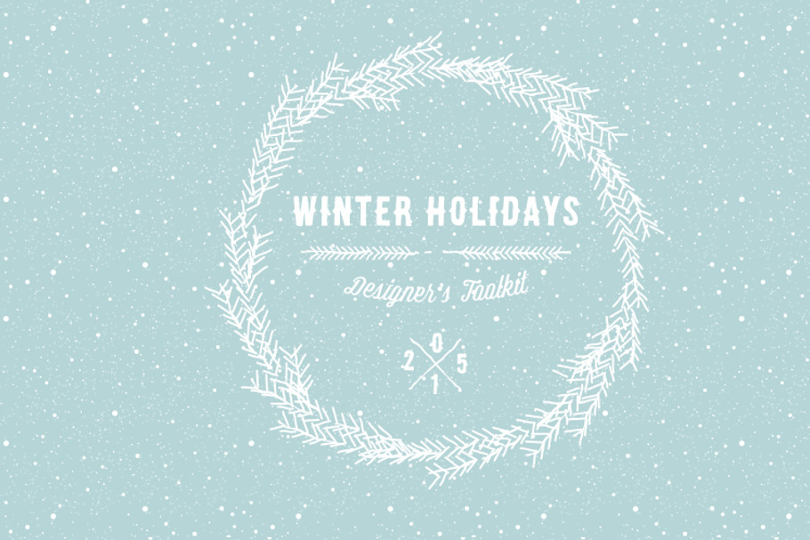 Winter holidays designer's toolkit in Illustrations - product preview 8
