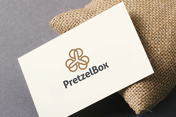 PretzelBox P Logo in Logo Templates - product preview 1