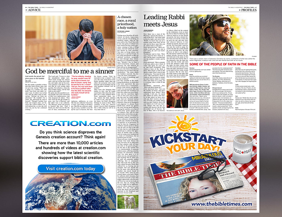5 Newspaper Style Templates Bundle in Magazine Templates - product preview 6