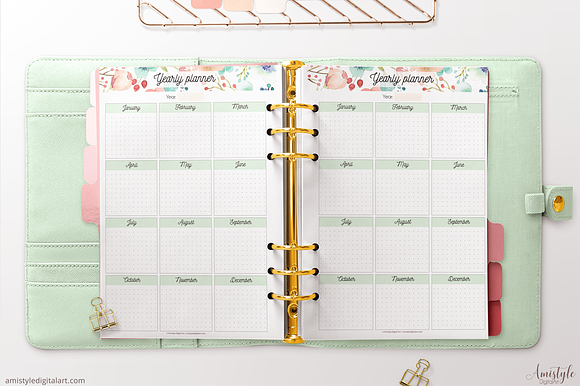 Yearly Planner in Stationery Templates - product preview 1
