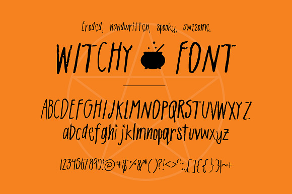 Witchy: Vector Pack + Font in Icon Fonts - product preview 1