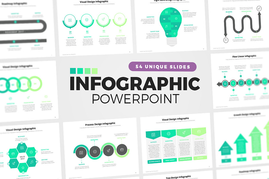 54 PowerPoint Infographic Elements in PowerPoint Templates - product preview 8