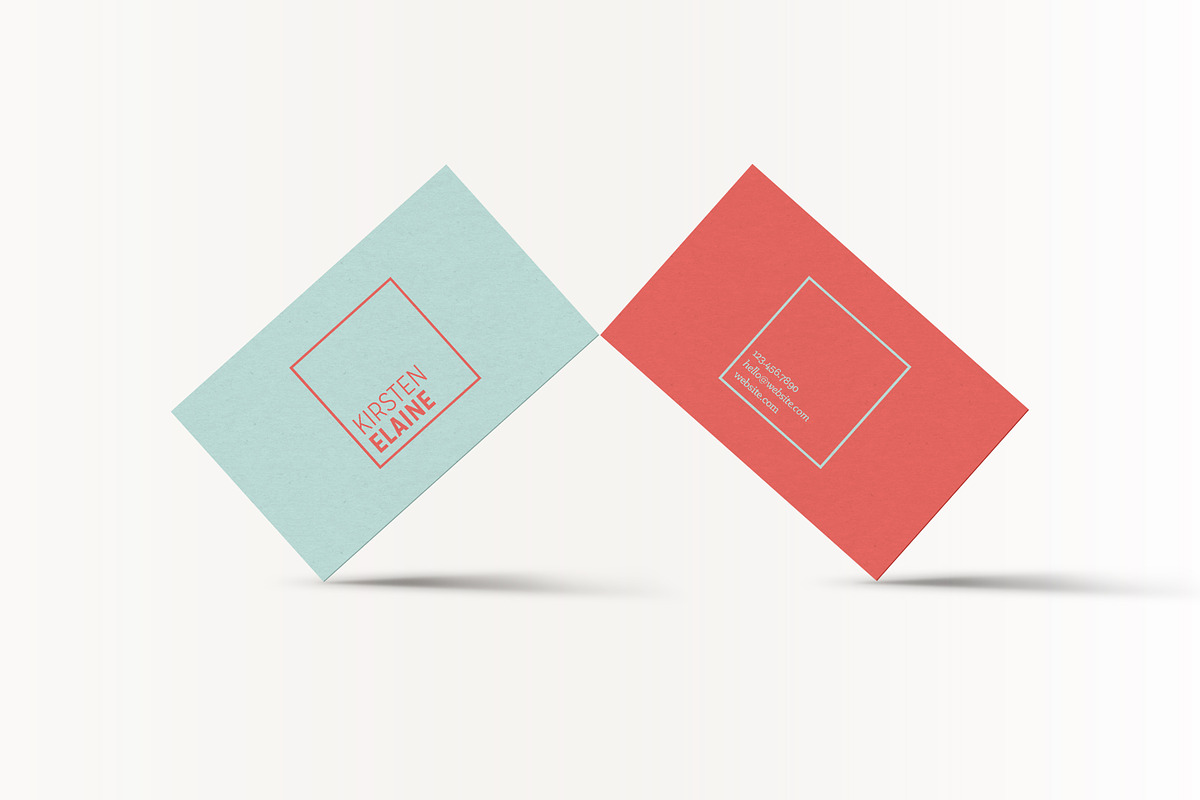 Simplistic Logo + Card Design in Templates - product preview 8