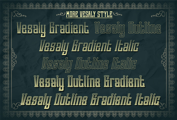 Vesaly Pro in Display Fonts - product preview 6