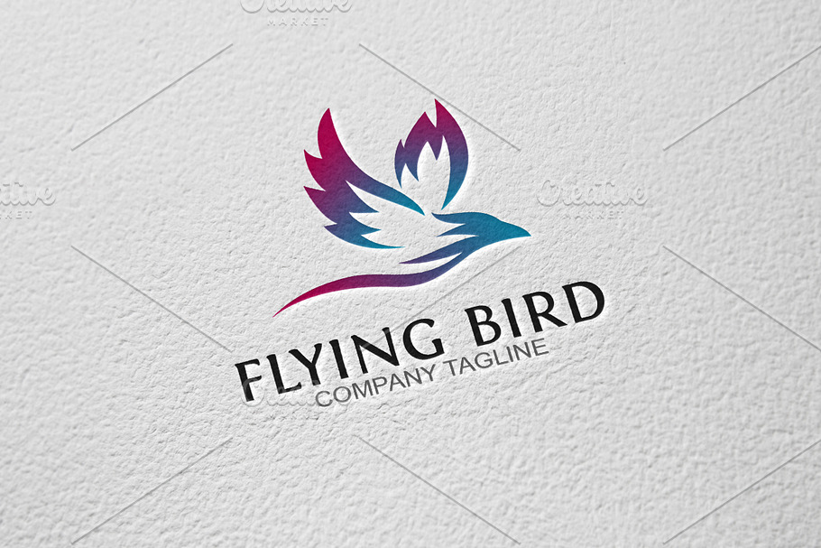 Flying Bird in Logo Templates - product preview 8