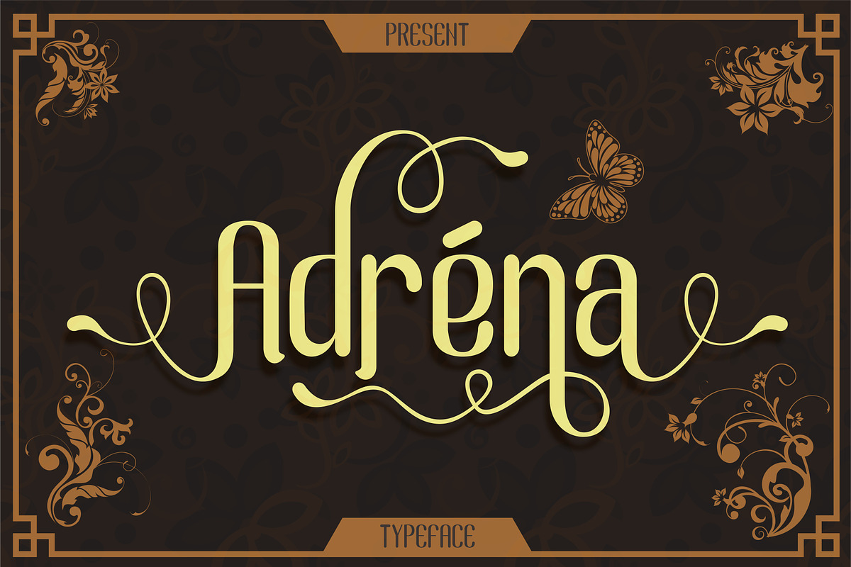 Adrena in Display Fonts - product preview 8