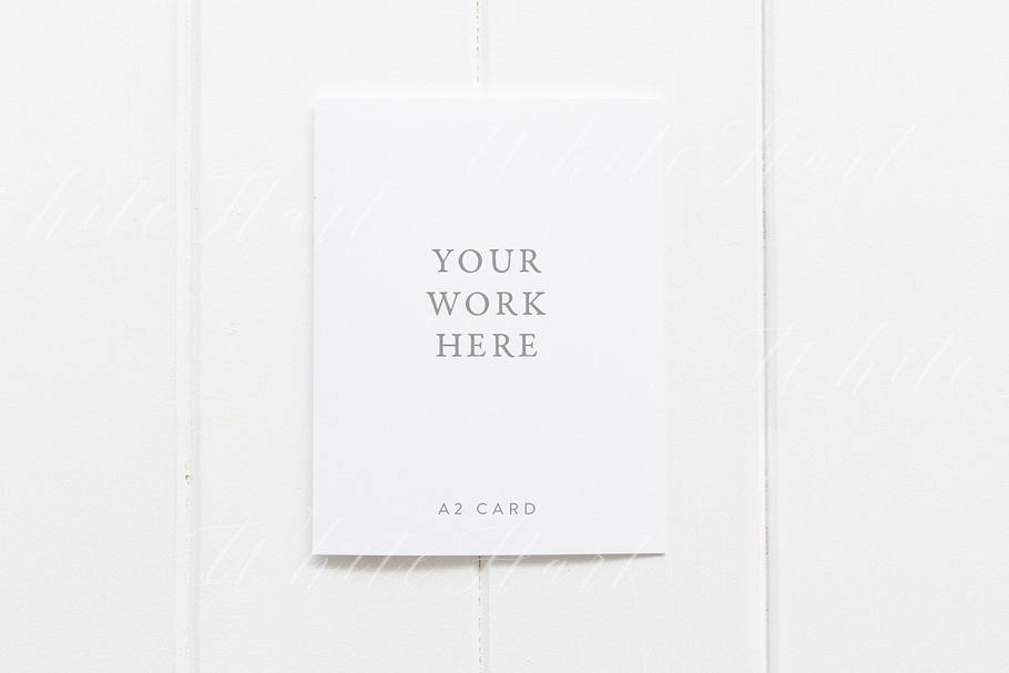 Minimal A2 stationery mockup in Print Mockups - product preview 8