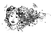 Hair Woman Fashion Illustration