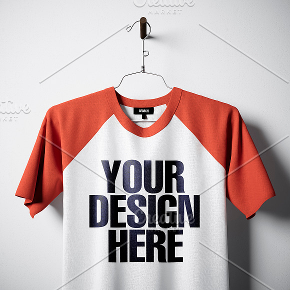 Blank t-shirt pack 011 in Product Mockups - product preview 2