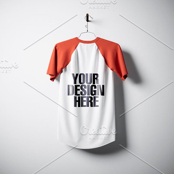 Blank t-shirt pack 011 in Product Mockups - product preview 3