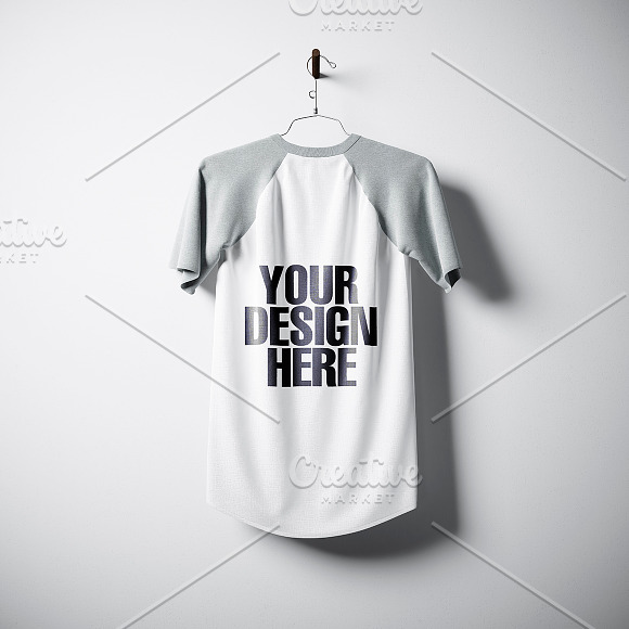 Blank t-shirt pack 012 in Product Mockups - product preview 3