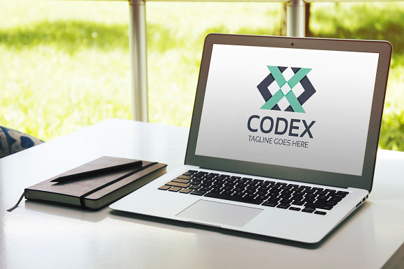 Codex (Letter X) Logo in Logo Templates - product preview 1