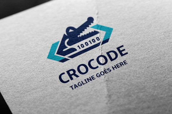 Crocode Logo in Logo Templates - product preview 2