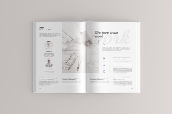 Book Mock-Up / Hardcover in Print Mockups - product preview 1