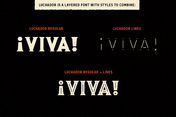Luchador - Serif display typeface in Display Fonts - product preview 4