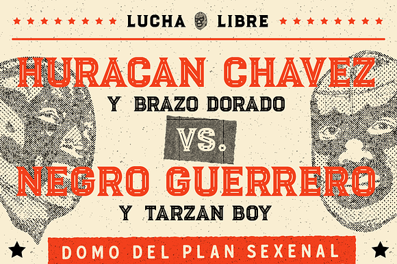 Luchador - Serif display typeface in Display Fonts - product preview 5