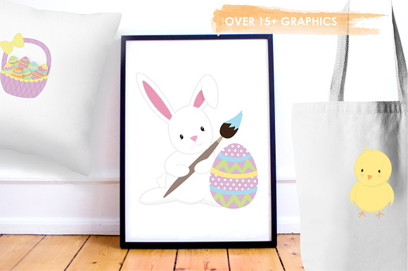 Easter Egg Fun illustration pack in Illustrations - product preview 4