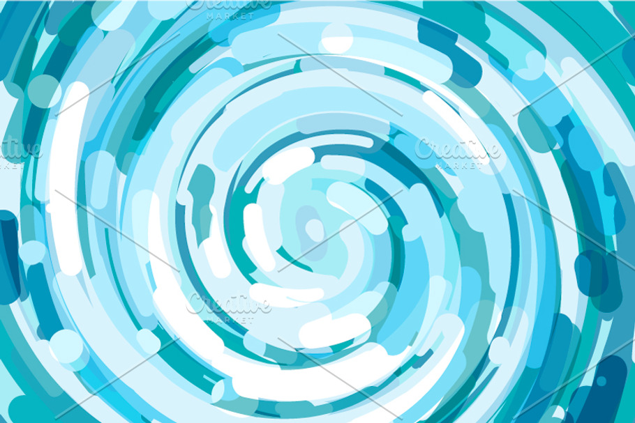 Abstract background with waves in Illustrations - product preview 8