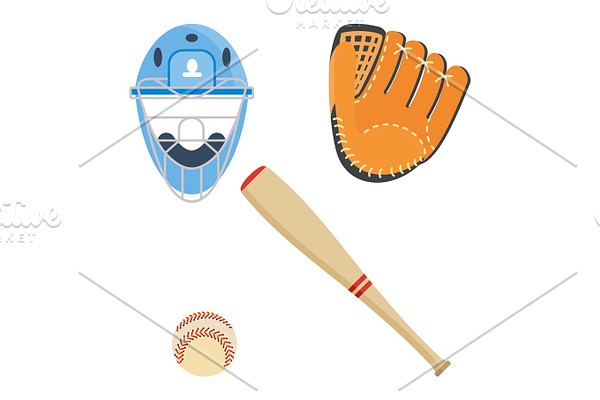 baseball equipment icon