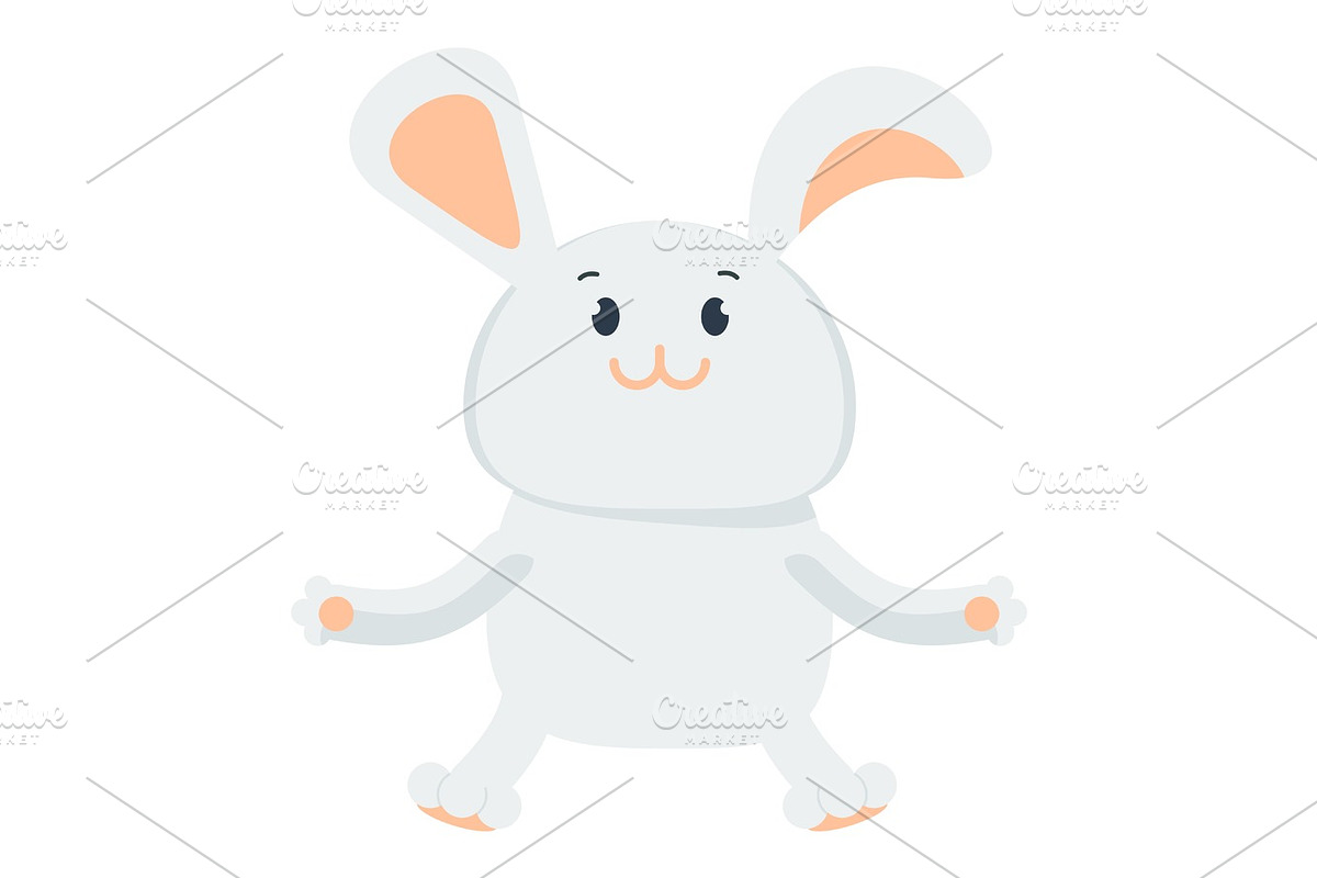 small happy bunny in Illustrations - product preview 8