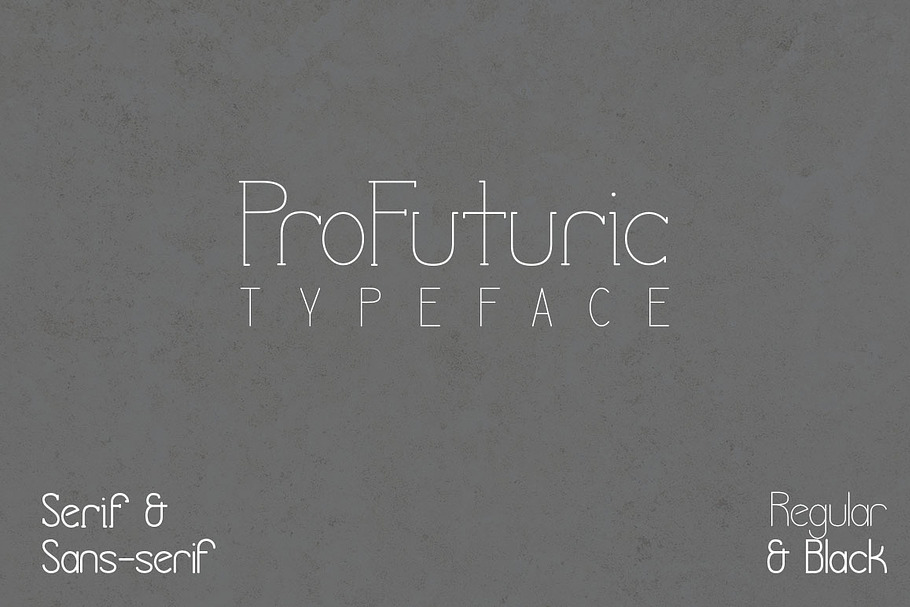 ProFuturic Typeface in Display Fonts - product preview 8