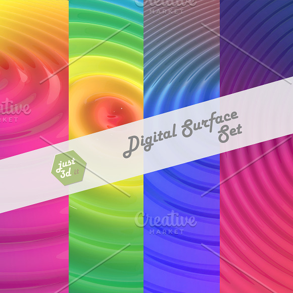 gradient ripple set in Textures - product preview 2
