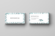 Botanical Business Card Template