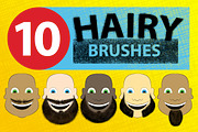 Hairy Photoshop Brushes