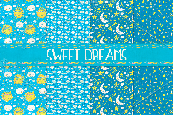 Sweet Dreams: Hand Drawn Collection in Illustrations - product preview 3