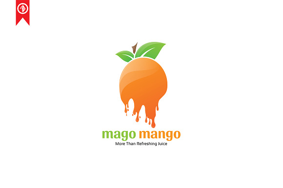 Mago Mango / Juice - Logo Template in Logo Templates - product preview 1