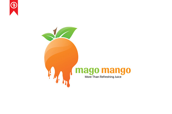 Mago Mango / Juice - Logo Template in Logo Templates - product preview 2