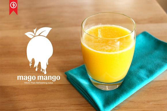 Mago Mango / Juice - Logo Template in Logo Templates - product preview 5