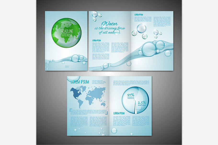 Brochure Template Image in Illustrations - product preview 8
