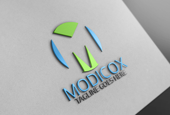 M Letter Logo in Logo Templates - product preview 3