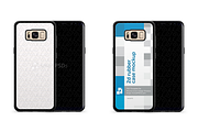 Galaxy S8-S8 Plus 2d Rubber Case