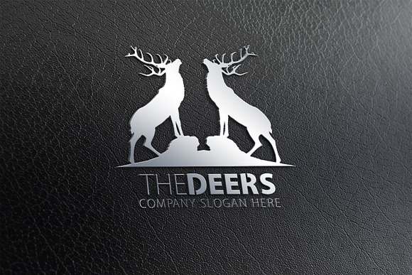 Deers Logo in Logo Templates - product preview 3